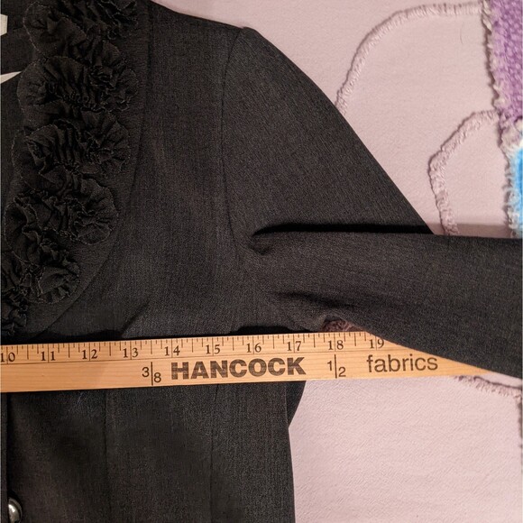 JULIAN TAYLOR 2 Piece Dress and Long Jacket Coat Size 8 - Picture 6 of 11